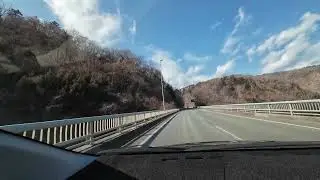 ドライブ動画#62 福島県道112号富岡大越線を西へ