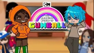 My childhood Fandoms react to the Amazing World Of Gumball || Part 2/4 || TW : glitching || Angst?