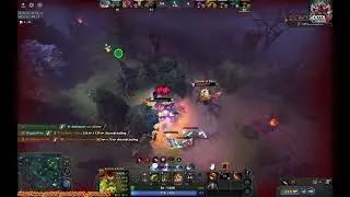 [BB-16] Bristleback + Ancient Apparition [HardLane] vs Queen of Pain + Silencer #DOTA2 #bristleback