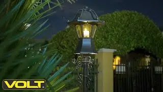 VOLT&reg; Coachman LED Path Light - One-of-a-Kind Coach-Style Post Light