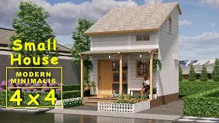 Desain Rumah 4x4 Meter | Mezzanine | Tiny House