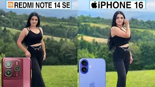 Redmi Note 14 SE 5G Vs iPhone 16 Camera Test Comparison