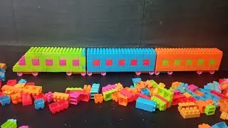 Satisfying DIY Lego Train / Lego Building Blocks Videos / #buildingblockstoys #lego