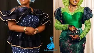 Hot African Fashion 2023 || African Dress in Pagne for Women || New Ankara/Lace Long Skirt & Blouse