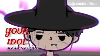 Your idol - metal cover | toca boca animation // kpop Demon Hunters fan animation 