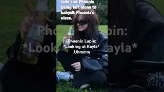 jade tried to give Kayla a beer. #oc #marauders #ocstory