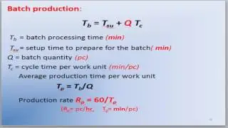 ERT3026 CH1 Production Performance and Manufacturing Costs