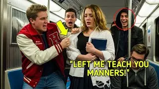 &ldquo;Rich Boy Mocked The New Girl In The Subway - Seconds Later, Her SWAT Cousin Stood Up&rdquo;