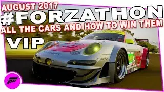 АВГУСТ 2017 #FORZATHON Автомобили, включая VIP, и как их выиграть [FORZA HORIZON 3]
