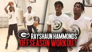 UGA Forward Rayshaun Hammonds Exclusive FULL Offseason Workout w/ Double Trouble Training