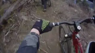 DH MounTain Biking Eastern Washington. Fast single Track Kona stinky flux pavilion