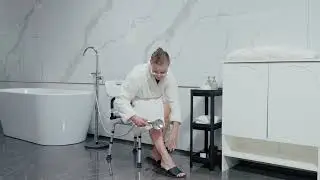 SafeSpin 360&deg; Rotating Shower Throne #showerchair