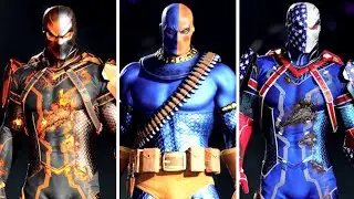 Suicide Squad - All Deathstroke Skins & Without Mask (PS5 PRO 4k)