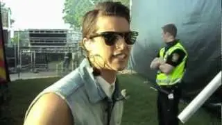 Backstage i Eskilstuna med Eric Saade & Ola Lustig