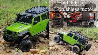 Kyosho Mini-Z 4x4 Furitek brushless system testing and trail run | 1/24 scale RC