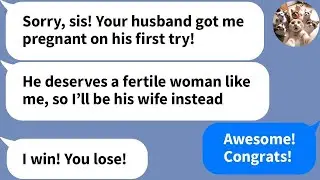 【Apple】My sister didn't know that it was my husband who was infertile    so I told him after