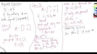 Differential Equations: Eigenvalue method with repeated eigenvalues