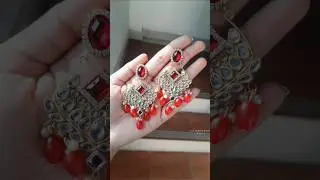 Unique Handmade Earrings Idea 💕 #diy #diyjewellerymaking #earrings #shortsfeed #shorts #jewellery