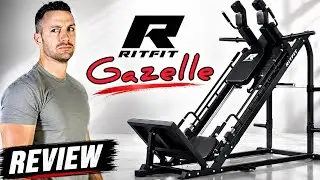 An HONEST Review Of The  RITFIT GAZELLE PRO Hack Squat Leg Press.