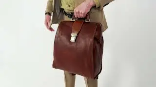 Cognac Brown Leather Backpack - A Brief Story of Time  | Time Resistance Official Video