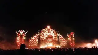 Defqon.1 Festival Australia 2018. Main Stage. The temple of hardstyle music!