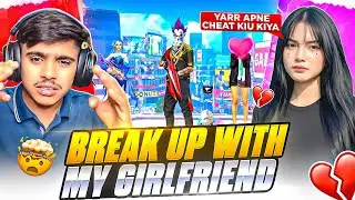 Break-up Prank On Girlfriend 💔 Moment-Garena Freefire Crying