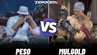 Tekken 8 - Mulgold (Bryan) VS Peso (Bryan) Ranked Match