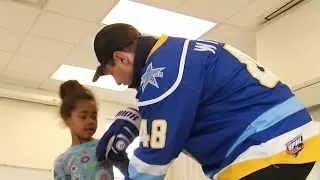 Roanoke kids get chance to learn about hockey from some of the best