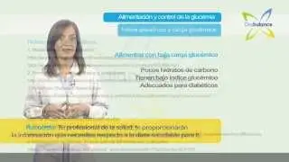 Alimentaci&oacute;n y control de la glucemia: &Iacute;ndice gluc&eacute;mico y carga gluc&eacute;mica