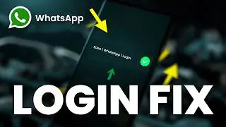 How To Fix Login Not Available Right Now In WhatsApp (Step-by-Step)