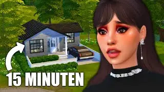 Ich habe 15 MINUTEN um ein Haus zu BAUEN | Die Sims 4 | Doris