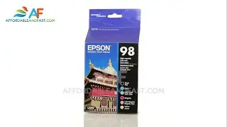 Epson 98 - T098120-BCS High-Capacity Combo-Pack Ink Cartridges