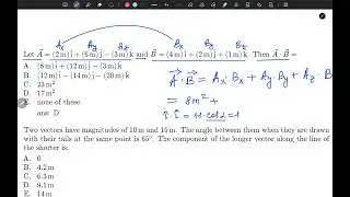 Chapter 3 [ 23 - 39 ] : VECTORS / GRE fizika/ Bepul darslar/ Fundamentals of Physics