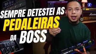 Eu sempre odiei as pedaleiras da BOSS… até entender ISSO! Boss GT1