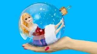14 ASTUCES MERVEILLEUSES POUR LE NO&Euml;L DE BARBIE / OBJETS MINIATURES POUR BARBIE DIY