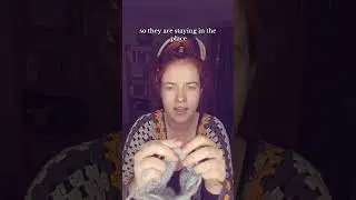 Как связать образец плотности вязания на круге #урок по вязанию
