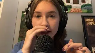 ASMR Reading Your Names (cupped whispers and hand movements)