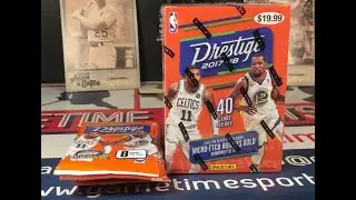 2017-18 Prestige Basketball Retail Box and Pack Break