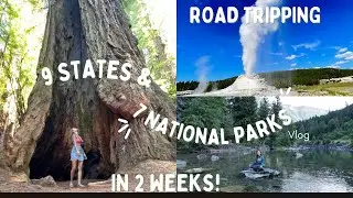 West Coast ROAD TRIP | 9 states 7 national parks | IN A SUV