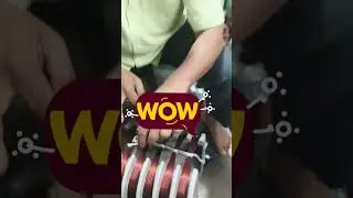 Motor winding coil making machine#telugushorts #manikanta