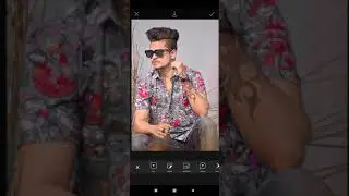 Picsart 15 second tattoo editing || #short video