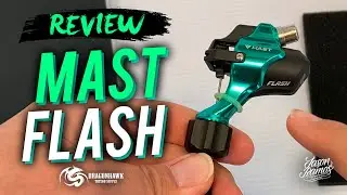 ОБЗОР Mast Flash Tattoo Machine // DragonHawk // Роторная тату-машинка с прямым приводом #yo3rl
