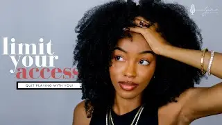 Limit Your Access + Quit Playing With Yourself!! | B O U N D A R I E S