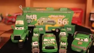 Mattel Disney Cars Team Chick Hicks (Hostile Takeover Bank) Die-casts
