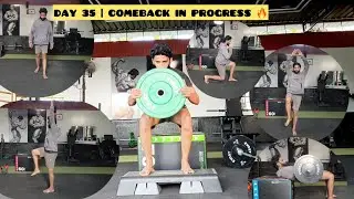 Day 35/ACL JOURNEY/workout update for 6th week / comeback is in progress 💪