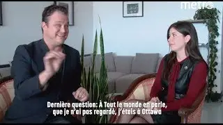Journal M&eacute;tro - Discussions de salon entre Catherine Fournier et Fr&eacute;d&eacute;ric B&eacute;rard
