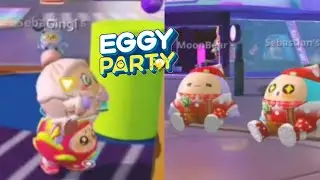 Nicki & Gingi Encounters Sebastian's Again in Eggy Party || Long No Commentary Gameplay Video