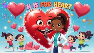 H is for Heart ❤️ | Fun Kids Song About the Heart | Little Med Explorers