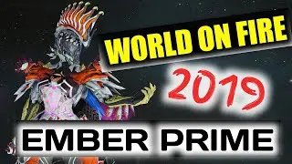 Warframe EMBER PRIME World On Fire (WOF) Farming Spy Riven Defense Challenge Build 2019