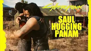 Saul Hugging Panam - Cyberpunk 2077